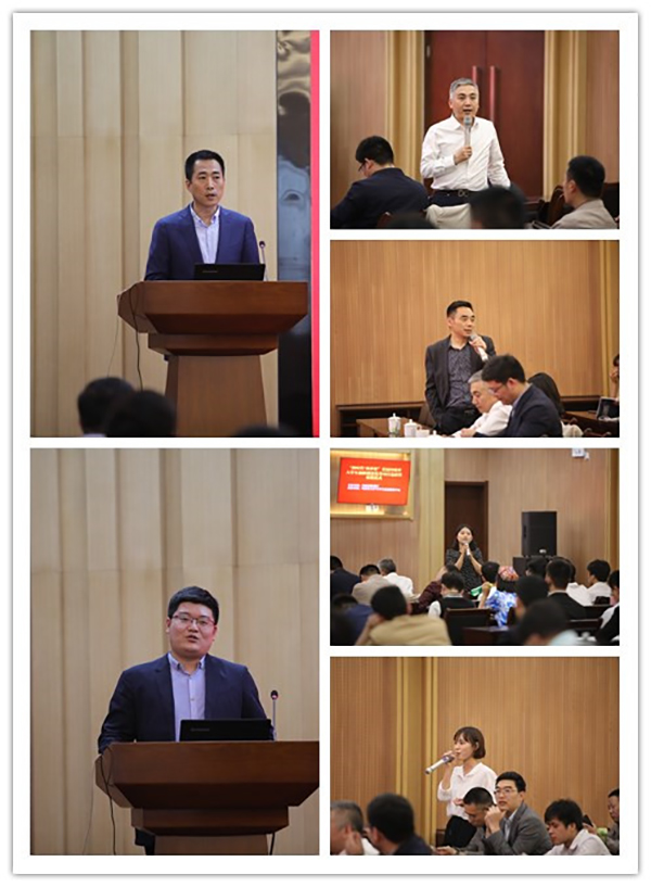 各位专家做精彩点评并与学生积极互动